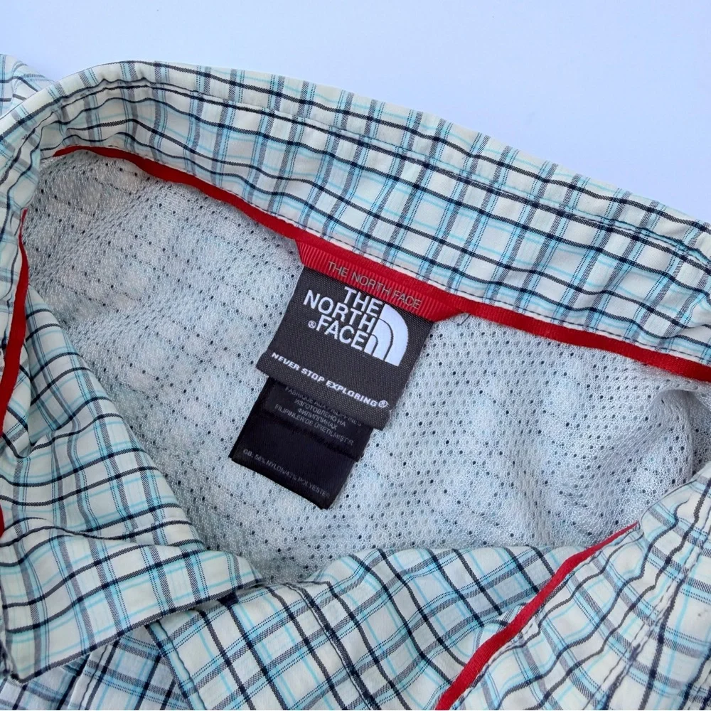 Men’s The North Face Short Sleeve Hiking Shirt Size Medium - Picture 4 of 9